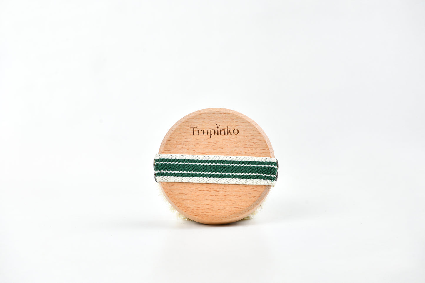 Tropinko %100 Doğal At Kılı Vücut Fırçası | Kuru Fırçalama ve Peeling